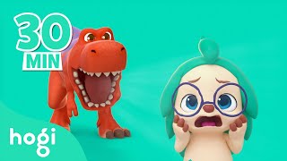 Hogis Jingle Play  Learn Colors｜Fun Pop It Slide Dinosaurs Candy｜Colors for Kids｜Hogi Pinkfong [upl. by Olinad776]