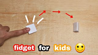 How to make an easy paper toy fidget [upl. by Rohclem]