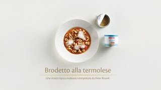 Ricetta  Brodetto alla termolese piatto povero dei pescatori  BAUER [upl. by Yreffej]