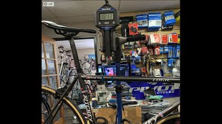 Ritchey Road Logic  steel rim brake sub 17 lbs wpower meter Video 2 of 2 [upl. by Vilma]