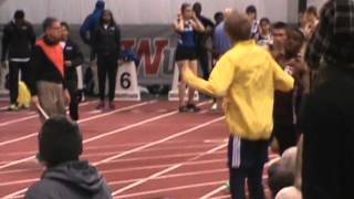 McMurry Mens 2013 Indoor 400m NCCAA National Championship Willie and Des [upl. by Lilith]