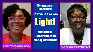 BNN Light Wisdom amp Discernment in Messy Situations  Fall Garden Mums Lady Wisdom Speaks Ep606 [upl. by Dumas315]