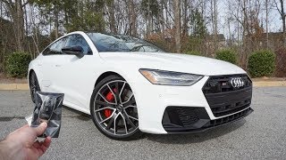 2020 Audi S7 Prestige Start Up Exhaust Test Drive and Review [upl. by Ahsiki680]