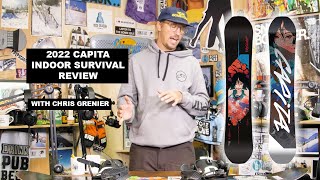 CAPITA INDOOR SURVIVAL SNOWBOARD REVIEW [upl. by Lay]