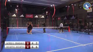 PADEL FEMMINILE  SEMIFINALE  BATRESI S  BRANDANI S  RICCI BITTI S  RICCIBITTI V [upl. by Nordine]