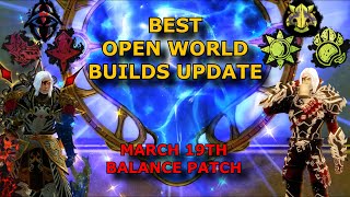 Guild Wars 2 Best Open World Builds Update March 19 2024 Patch [upl. by Zarihs]