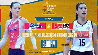 CIGNAL vs CREAMLINE  Full Match  Final  2024 PVL Invitational Conference [upl. by Weeks872]