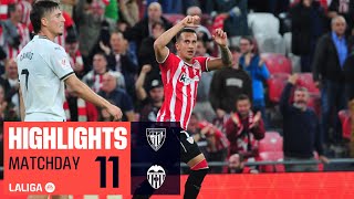 Resumen de Athletic Club vs Valencia CF 22 [upl. by Nnayelsel]