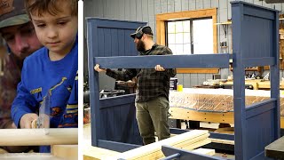 Building Bunk Beds With My 4 Year Old [upl. by Norod]