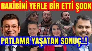 RAKİBİNİ YERLE BİR ETTİ KORKUTAN SONUÇ İZLİYENLERİ HAYRETE DÜŞÜRECEK İMAMOĞLUMU KURUMMU [upl. by Nede590]