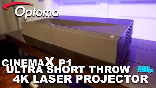 Is This The One To Get Optoma CinemaX P1 4K Ultra Short Throw Laser Projector Review [upl. by Swinton29]