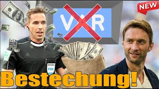 VARSkandal beim Super CUP Schiedsrichter Tobias Stieler erhielt Bestechungsgelder aus Leverkusen [upl. by Dnaltruoc]