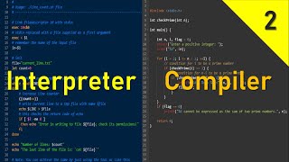 compiler vs interpreter [upl. by Nimra]