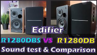 Edifier R1280DBS vs R1280DB Sound Test amp Features comparison [upl. by Jeri]