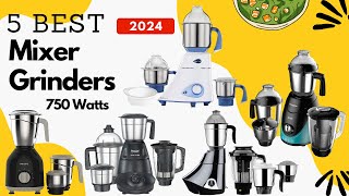 Best 750 Watt Mixer Grinder in 2024  Top 5 Mixer Grinders under Rs 3000  Best Mixer in India [upl. by Oiramel542]