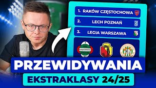 T ĆWIĄKAŁA przewiduje TABELĘ EKSTRAKLASY 2425 [upl. by Htnamas]