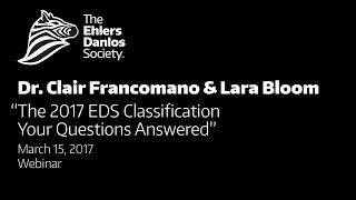 2017 EDS Classification  Your Questions Answered [upl. by Shue478]