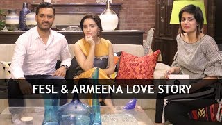 Fesl amp Armeena Khan Love Story [upl. by Candice]