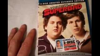 Superbad 2007 2Disc Unrated Extended Edition  Blu Ray Review and Unboxing [upl. by Bradleigh568]