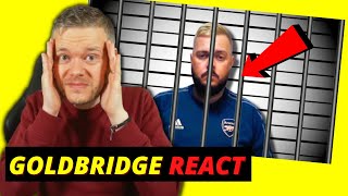 AFTV DT 3 Years Prison Sentence Mark Goldbridge Reaction [upl. by Pamela]