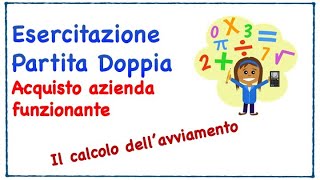 Acquisto di azienda funzionante e avviamento ragioneria economiaaziendale lezionionline [upl. by Wohlert]