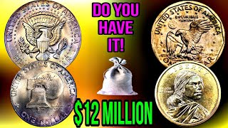 10 Ultra Rare Kennedy Half Dollars amp Sacagawea Dollars amp Silver Dollar Coins That Will Make You Rich [upl. by Elianore]