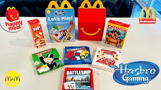 McDonald’s Hasbro Gaming Happy Meal Collection all 6 Games Dec 2022 [upl. by Consuela]