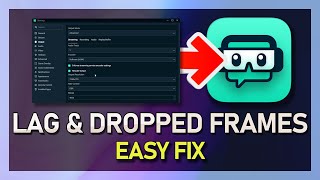 StreamLabs OBS  How to Fix Dropped Frames and Reduce Lag Stream amp Record [upl. by Enived]