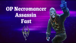 Skyrim How to Make an OP Necromancer Assassin Quick Startup [upl. by Sheffield]