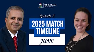 2025 Match Timeline June  How to Prepare for the Residency Match  USMLE Tips for IMGs [upl. by Cleti427]