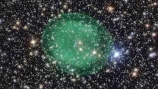 Green Bubble Planetary Nebula Seen In Greatest Detail Yet  Video [upl. by Atel]