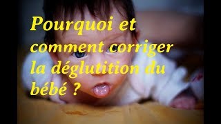 Pourquoi et comment corriger la déglutition atypique ou dite quotdu bébéquot [upl. by Hplar]