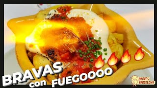 Crispy Air Fryer Patatas Bravas ðŸ¥” recipe [upl. by Kata]