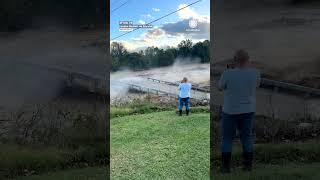 Tennessee Bridge Fails As Onlookers Watch [upl. by Pryce]