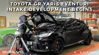 GR Yaris Eventuri Development Begins  Teardown  3D Scanning [upl. by Nylesor509]