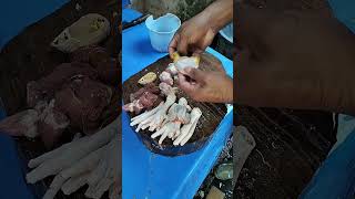 Ceker vs ampla ayam chicken tutorial shorts [upl. by Dannie599]