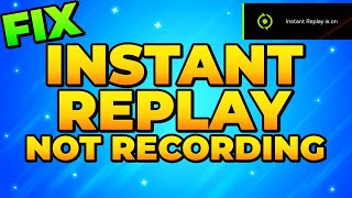 Fix Shadowplay Instant Replay Not Working  NVIDIA App Not Recording [upl. by Yssirk345]