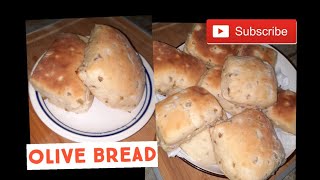 HOW TO MAKE OLIVE BREAD [upl. by Eiralam672]