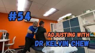 Adjusting with Dr Kelvin Chew 54  Chiropractic Improves Brain amp Body Communications [upl. by Davie]