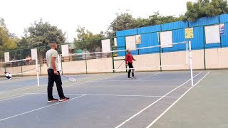 When Noobs Play Badminton  Yonex Nanoray [upl. by Yentrac]