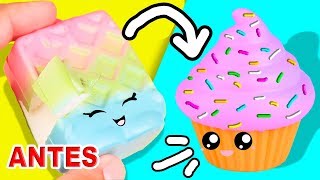 Squishy Makeovers Fixing Your Squishies ✦ Arreglando y decorando mis Squishy [upl. by Rachaba]