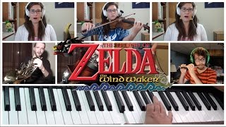 The Legend of Zelda The Wind Waker  Ganondorf Battle  Orchestral Cover  mklachu [upl. by Elleinad]