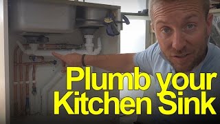 Plumbing Underneath Your Kitchen Sink  Plumbing Tips [upl. by Mikes]