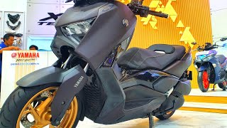 New 2024 Yamaha XMAX 250 Tech MAX in Magma Black  Best Maxi Scooters You can Buy in 2024 [upl. by Philippine430]