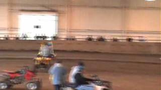 Jodie Robinson  Beginner Box Stock Outlaw Karts  Lakeport Speedway [upl. by Ydasahc]