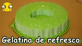 GELATINA DE REFRESCO DE LIMÓN SUPER FÁCIL Y RÁPIDA [upl. by Daberath]