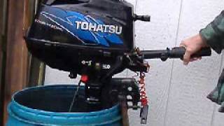 Tohatsu 35 HP engine MFS35A [upl. by Etra]