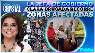 Clara Brugada recorre Xochimilco tras inundaciones  Noticias con Crystal Mendivil [upl. by Becket453]