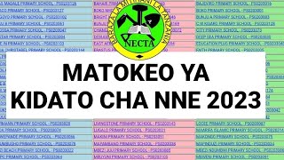 MATOKEO YA KIDATO CHA NNE 2023 CSEE RESULTS JINSI YA KUTAZAMA MATOKEO NECTA [upl. by Charry829]