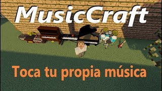 MUSICCRAFT 1122  CONVIÉRTETE EN UN MÚSICO  MINECRAFT MOD [upl. by Belinda]